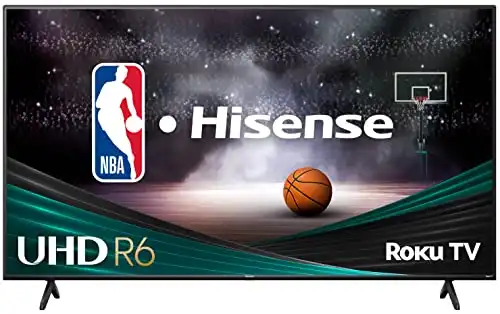 Hisense 55-Inch Class R6 Series Dolby Vision HDR 4K UHD Roku Smart TV