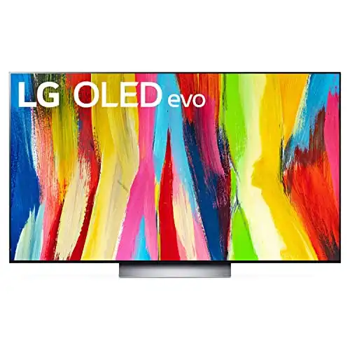LG C2 Series 55-Inch Class OLED evo Smart TV OLED55C2PUA, 2022 - AI-Powered 4K TV, Alexa Built-in