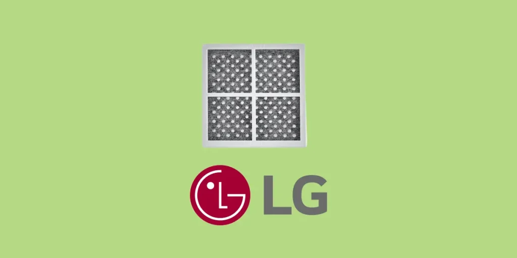 how to change air filter on lg refrigerator
