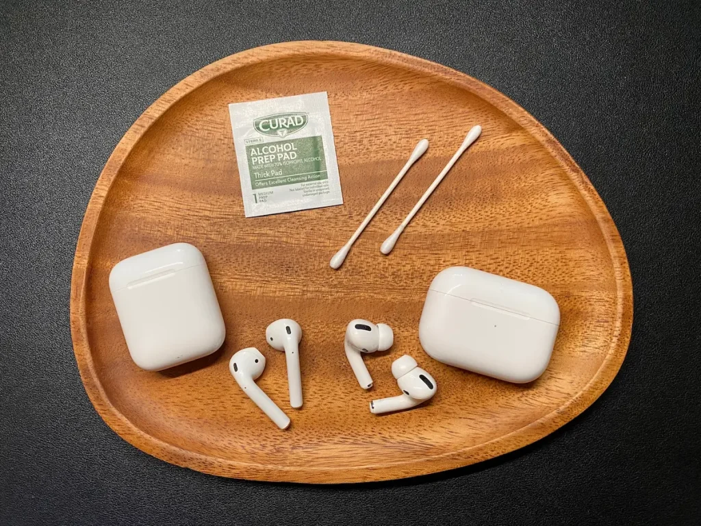 how to clean airpods