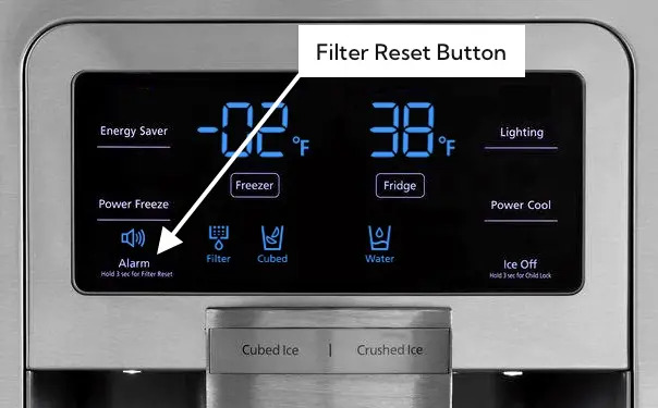 How To Reset Water Filter On Samsung Refrigerator